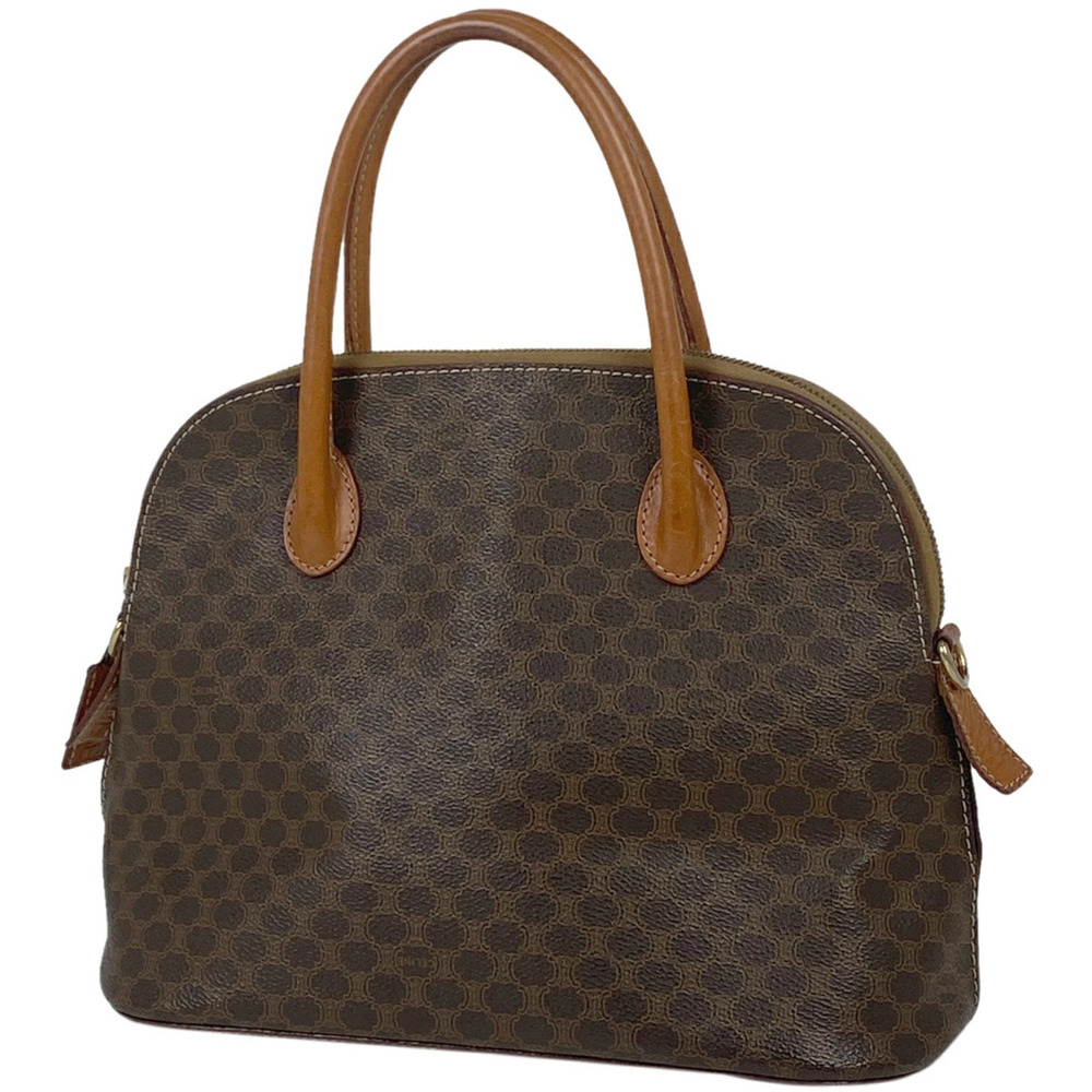 Celine Macadam handbag all over canvas brown